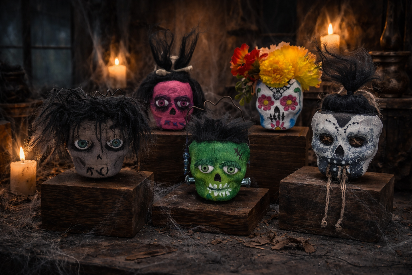 Halloween Mini Heads